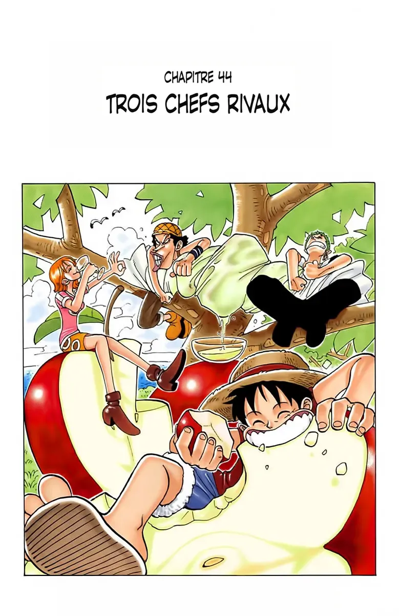  One Piece Français - One Piece 44 Trois chefs rivaux (en couleurs) - 1