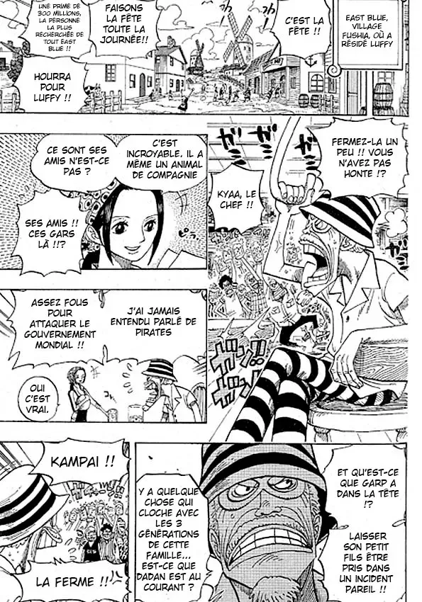  One Piece Français - One Piece 440 Poings Ardents Vs Barbe Noire - 3