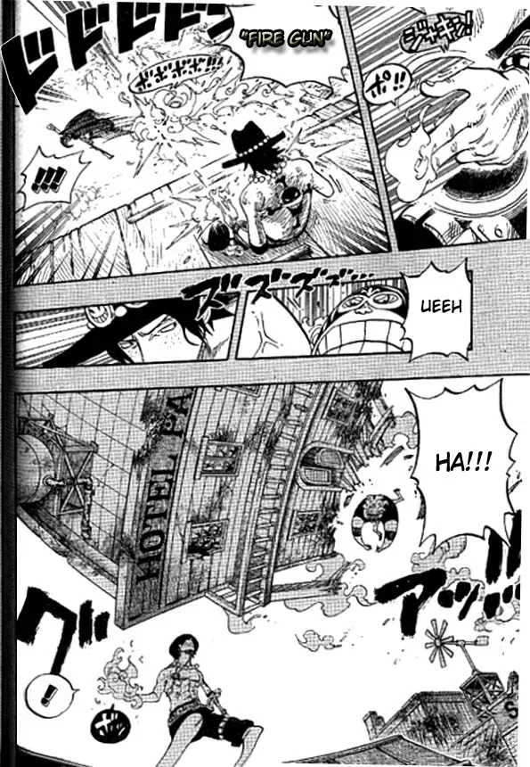  One Piece Français - One Piece 440 Poings Ardents Vs Barbe Noire - 14