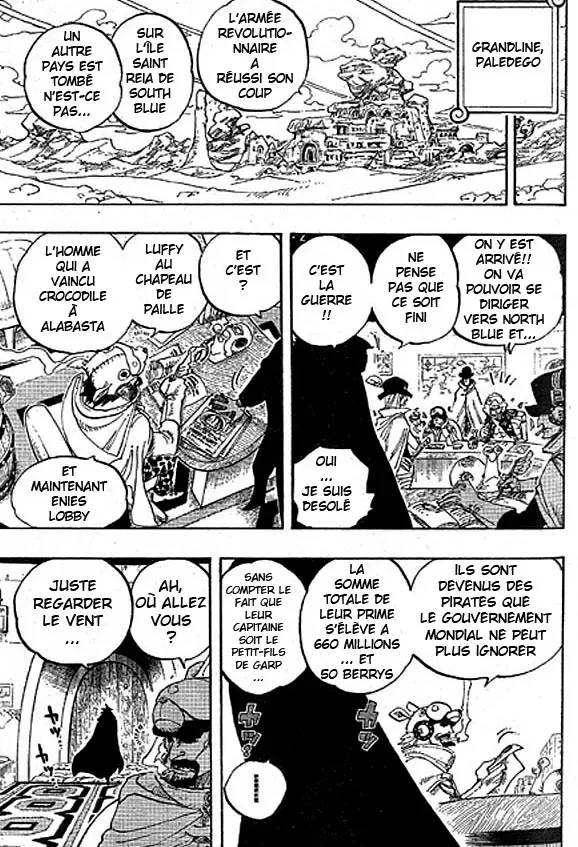  One Piece Français - One Piece 440 Poings Ardents Vs Barbe Noire - 9