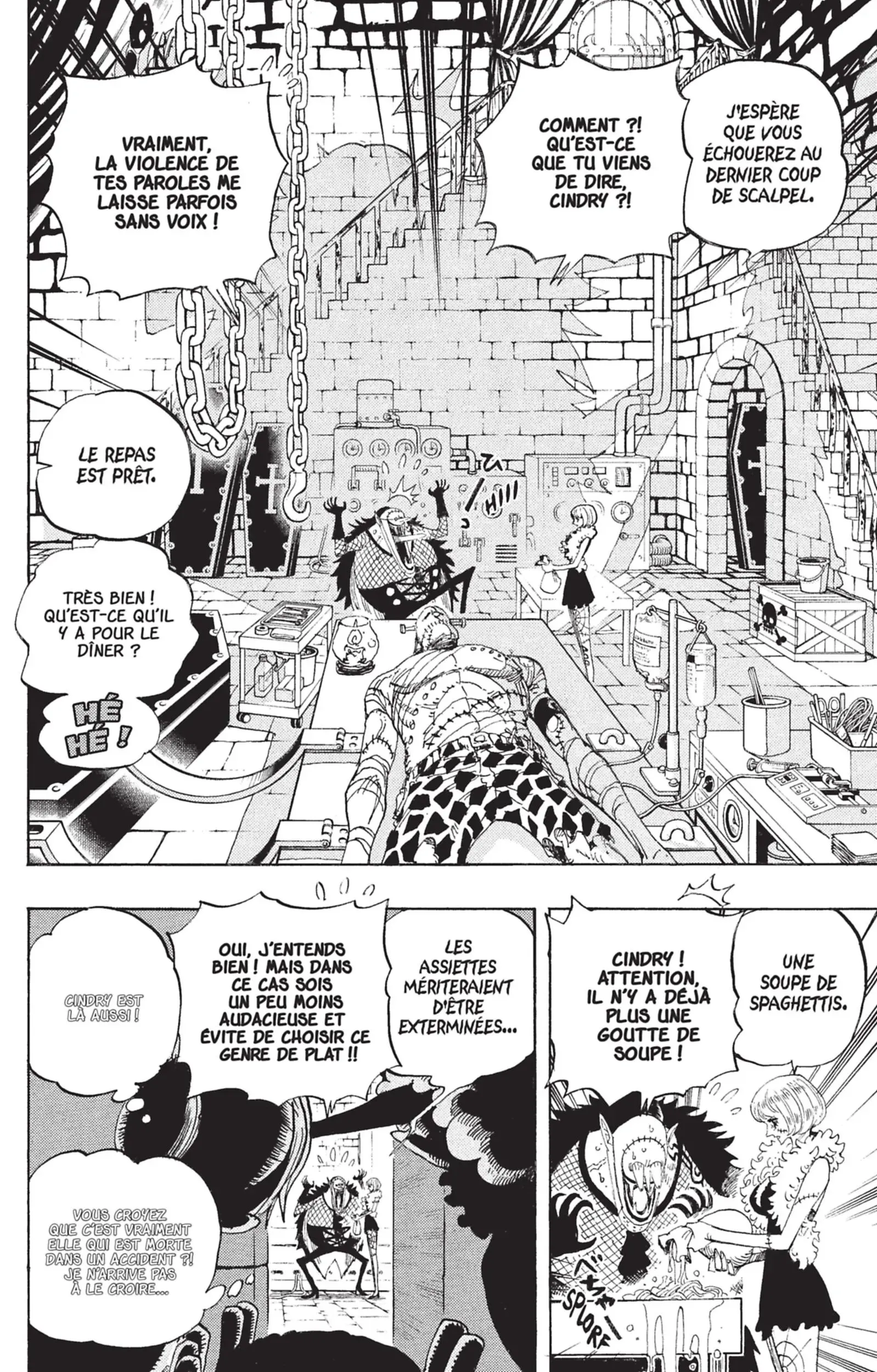  One Piece Français - One Piece 449 Les 4 spectres de Thriller Bark - 5