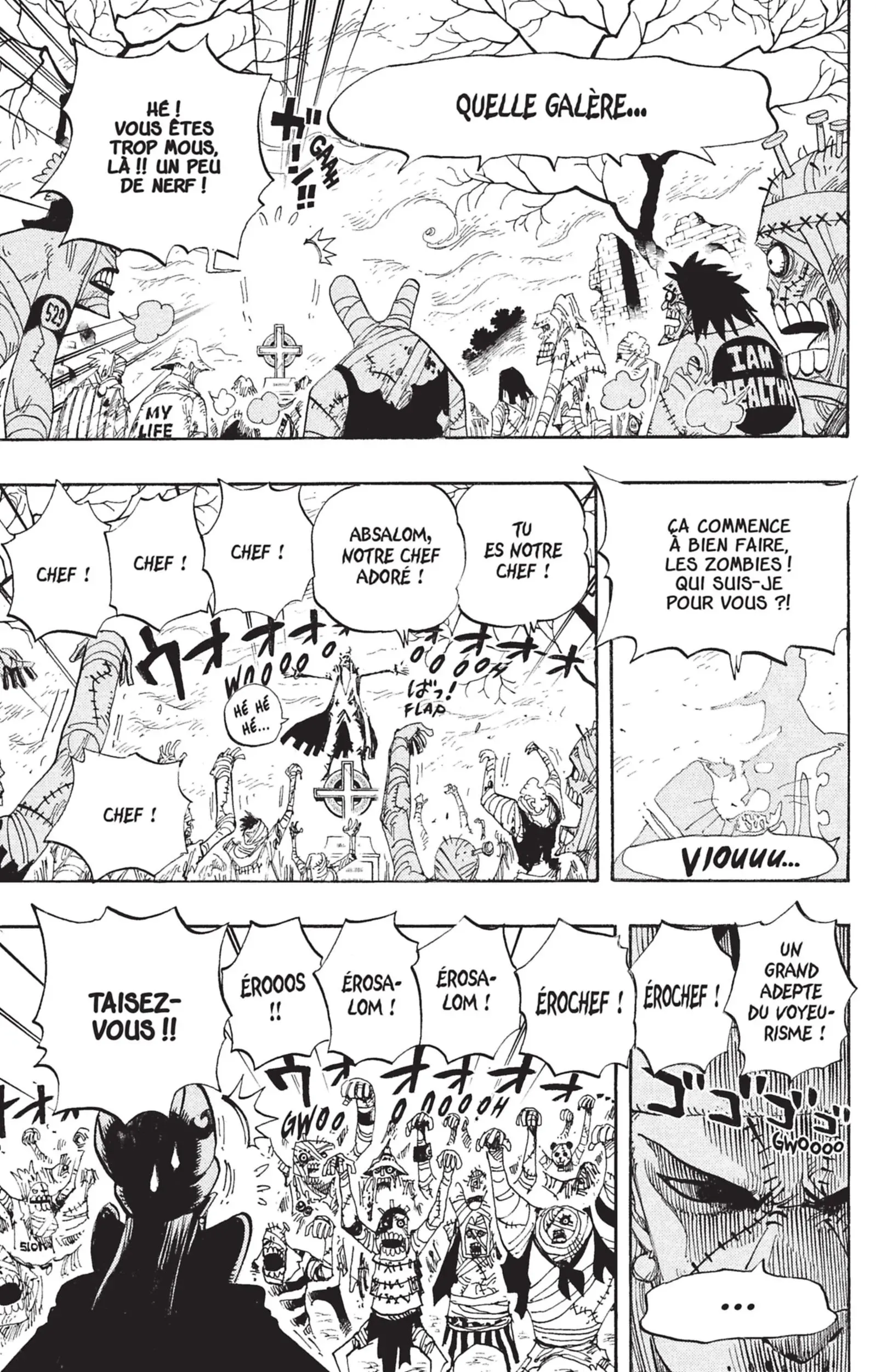  One Piece Français - One Piece 449 Les 4 spectres de Thriller Bark - 10