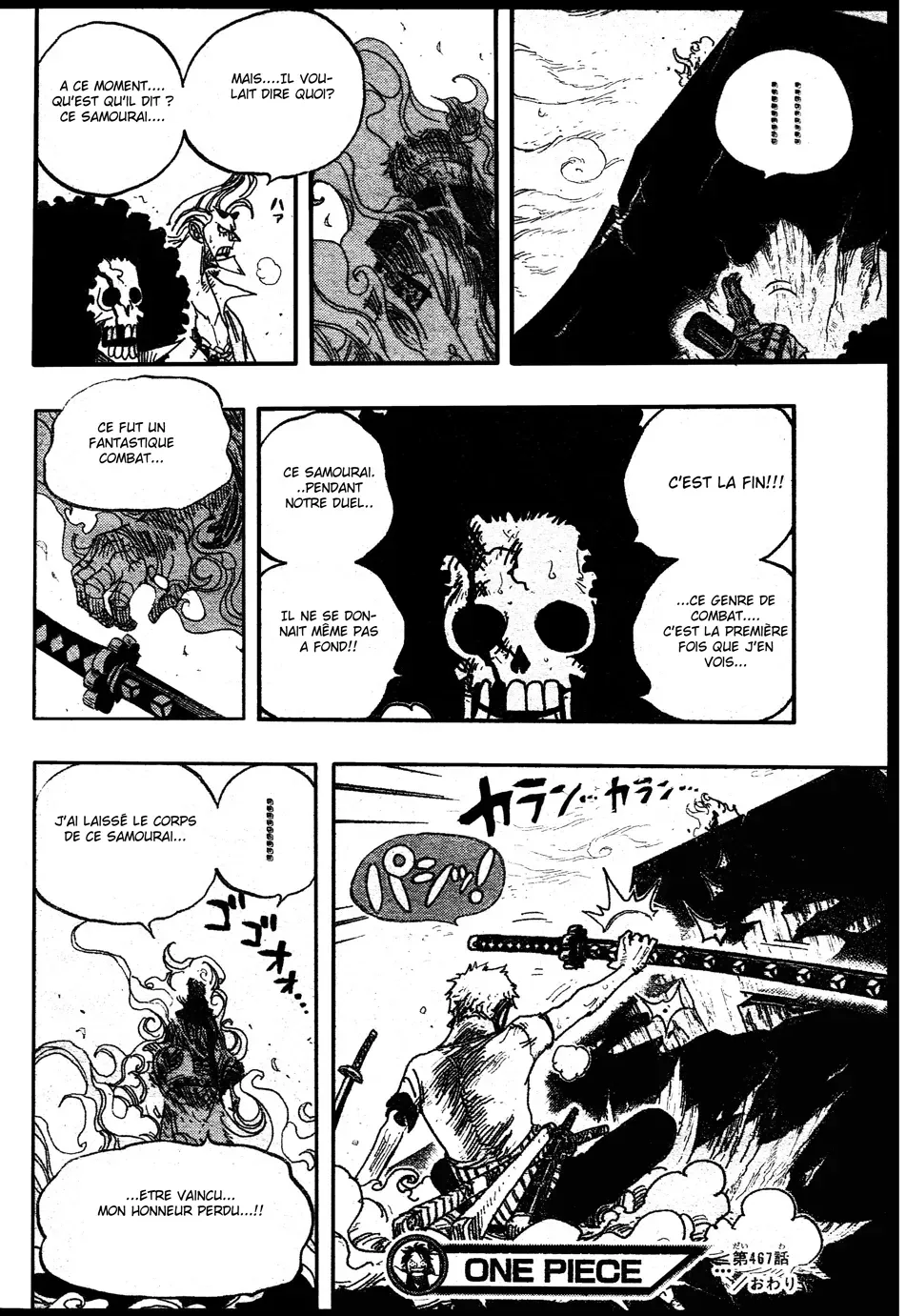  One Piece Français - One Piece 467 Zorro le pirate Vs Ryuma le samouraï - 17