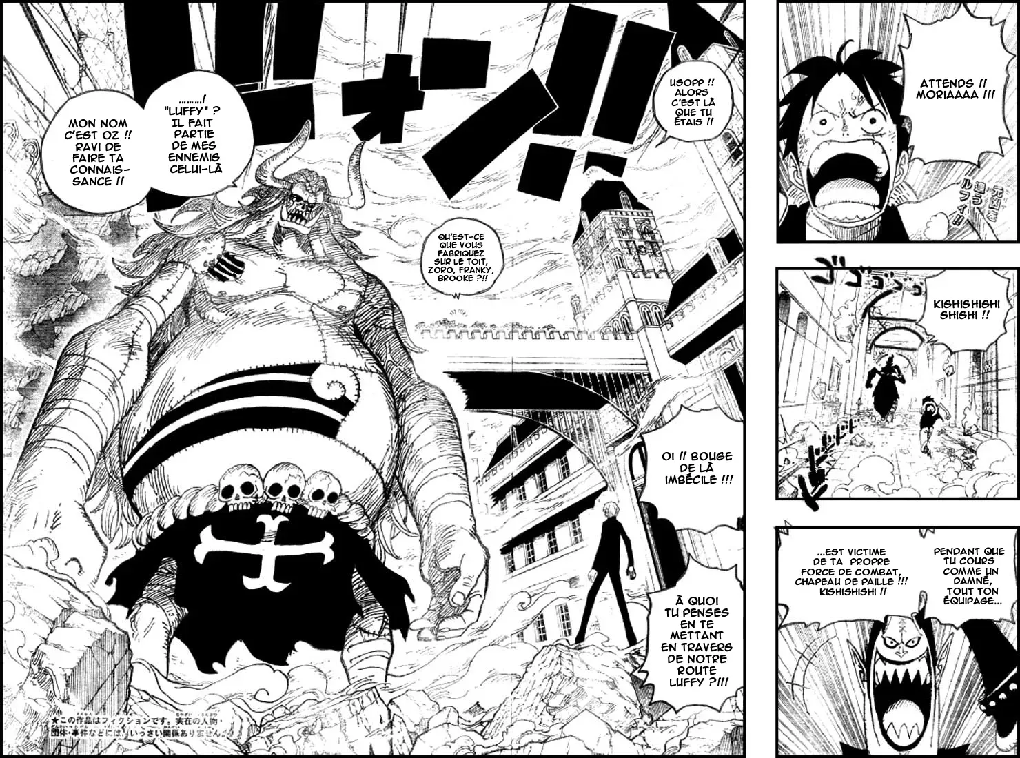  One Piece Français - One Piece 470 Oz Vs Chapeau de Paille Pirates - 2