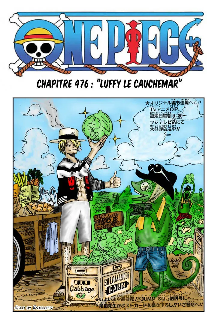  One Piece Français - One Piece 476 Cauchemar Luffy - 1