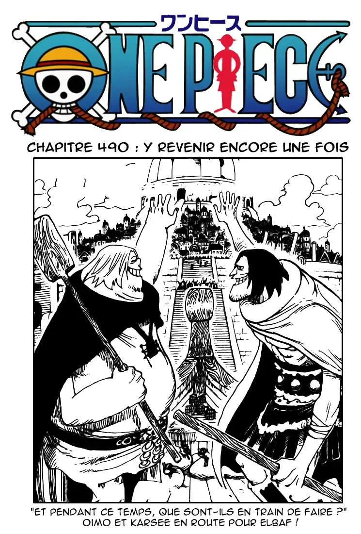  One Piece Français - One Piece 490 De retour - 1