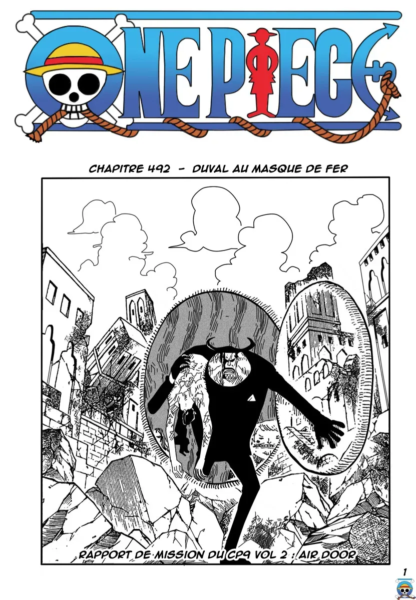  One Piece Français - One Piece 492 Duval au masque de fer - 1