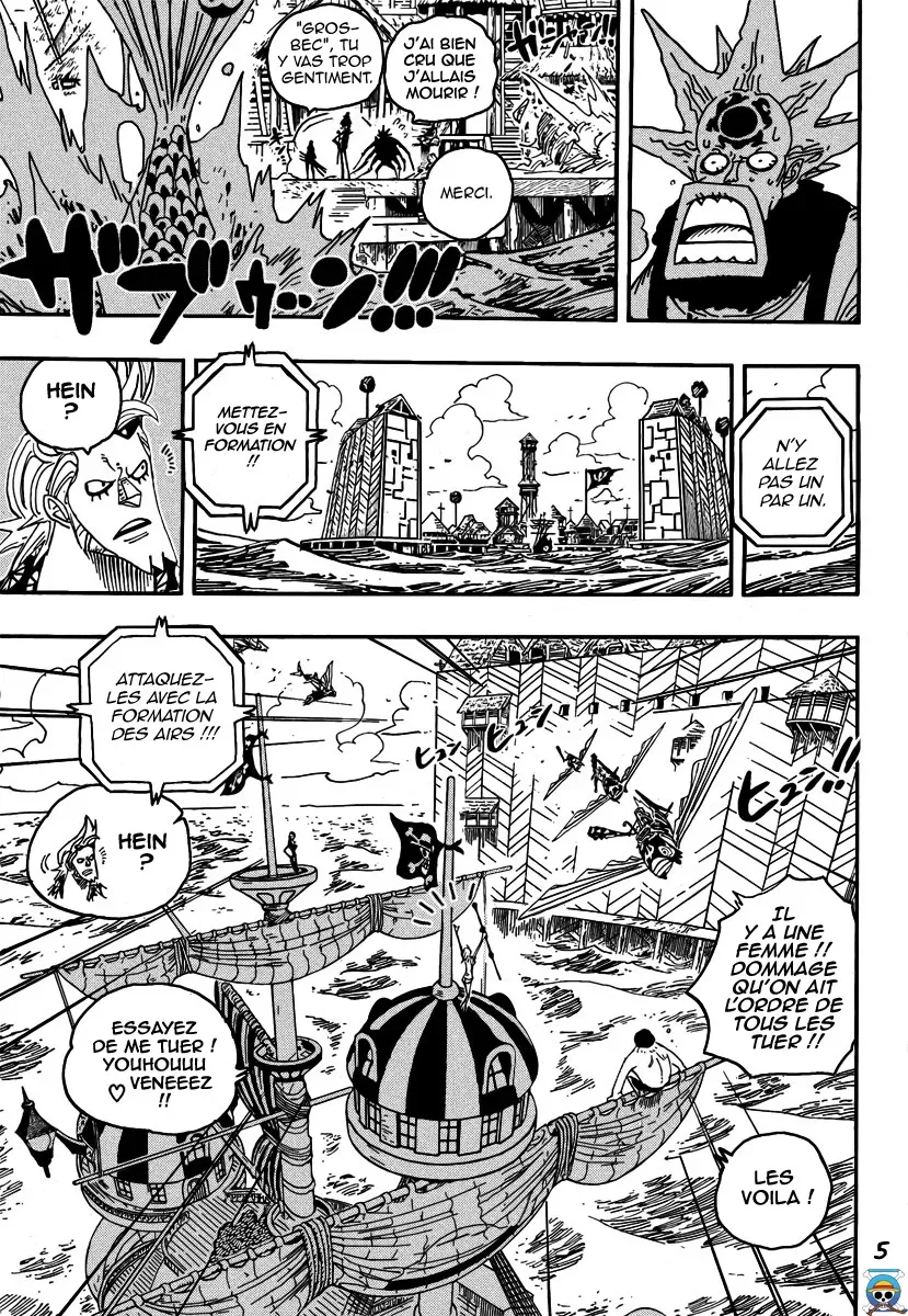  One Piece Français - One Piece 494 La tragédie de Duval - 5