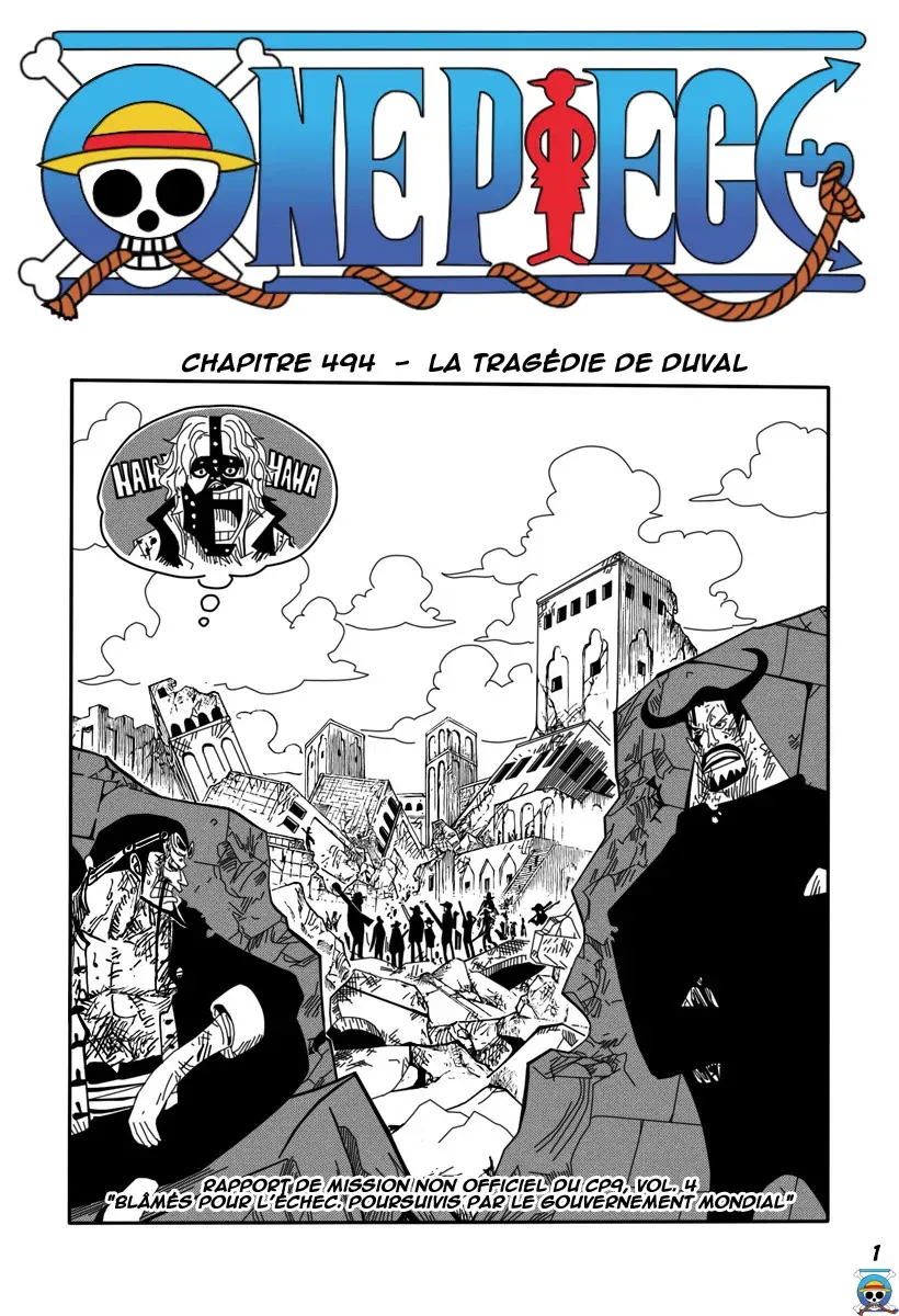  One Piece Français - One Piece 494 La tragédie de Duval - 1