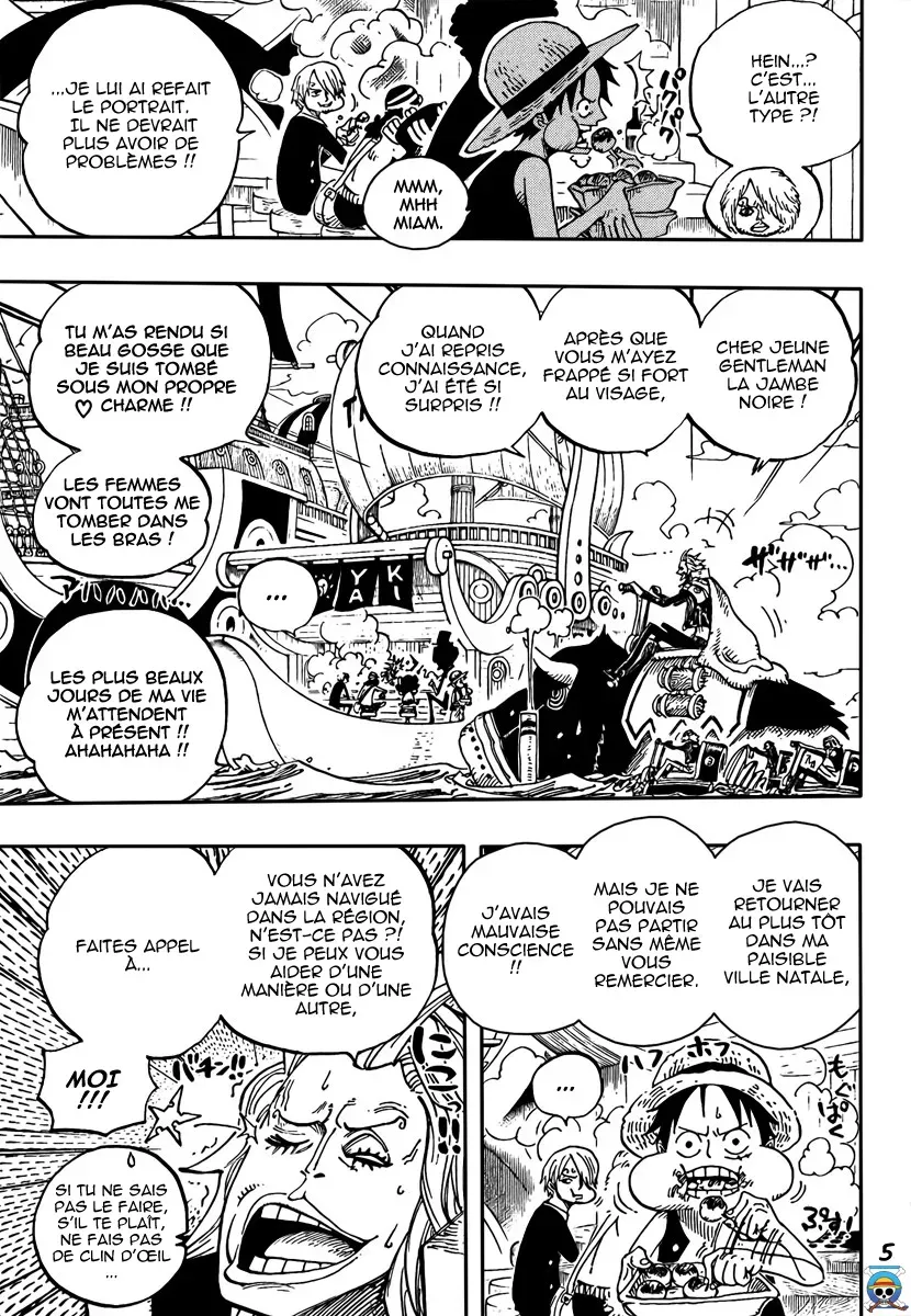  One Piece Français - One Piece 496 Yarukiman-Mangrove - 5