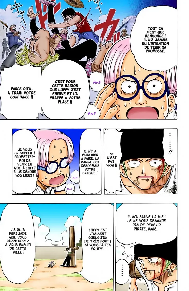  One Piece Français - One Piece 5 Le Roi des Pirates et la fine lame (en couleurs) - 5