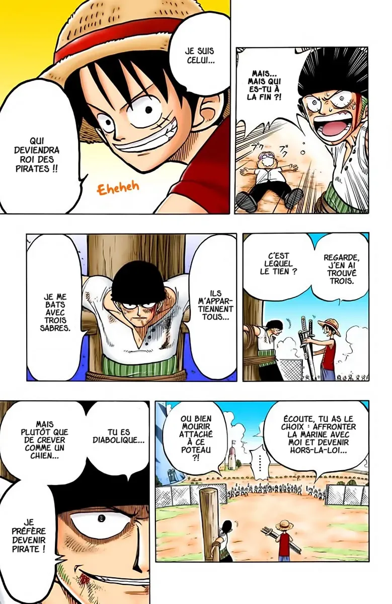  One Piece Français - One Piece 5 Le Roi des Pirates et la fine lame (en couleurs) - 19