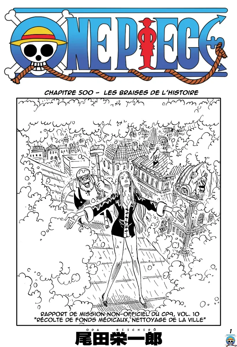  One Piece Français - One Piece 500 Les braises de l'histoire - 1