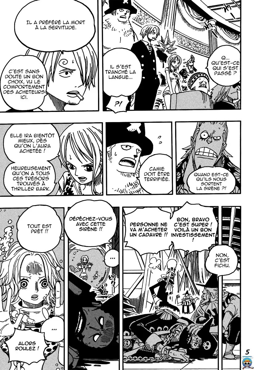  One Piece Français - One Piece 502 L'incident des Dragons Célestes - 5