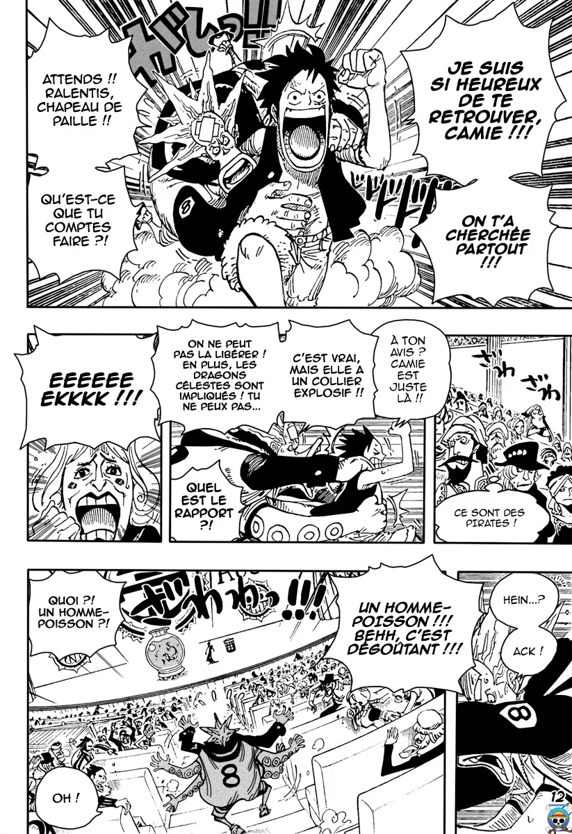  One Piece Français - One Piece 502 L'incident des Dragons Célestes - 12