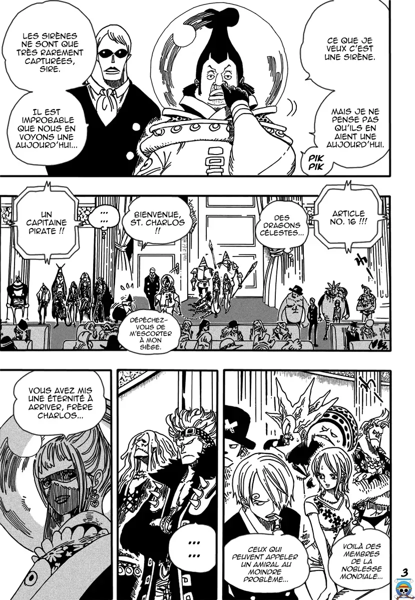  One Piece Français - One Piece 502 L'incident des Dragons Célestes - 3