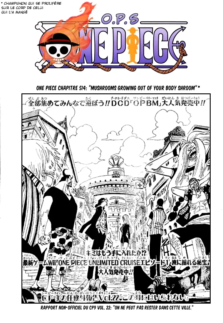  One Piece Français - One Piece 514 Des champignons germant du corps - 1