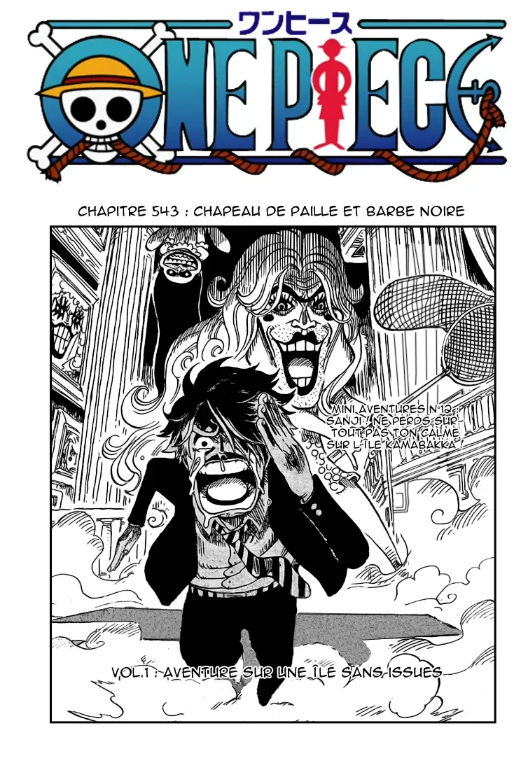  One Piece Français - One Piece 543 Chapeau de Paille et Barbe Noire - 1