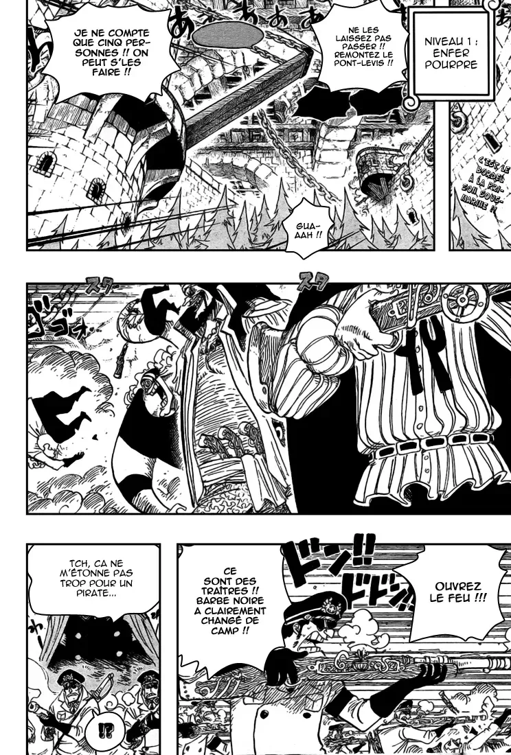  One Piece Français - One Piece 543 Chapeau de Paille et Barbe Noire - 2