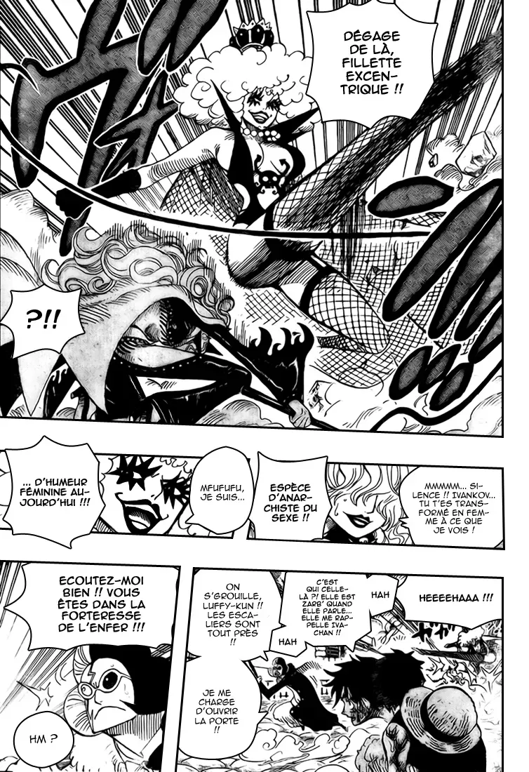  One Piece Français - One Piece 543 Chapeau de Paille et Barbe Noire - 6