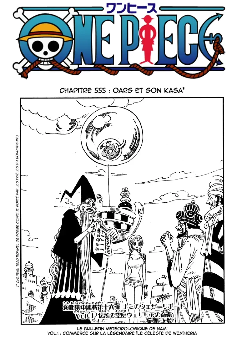  One Piece Français - One Piece 555 Odz et son chapeau - 1