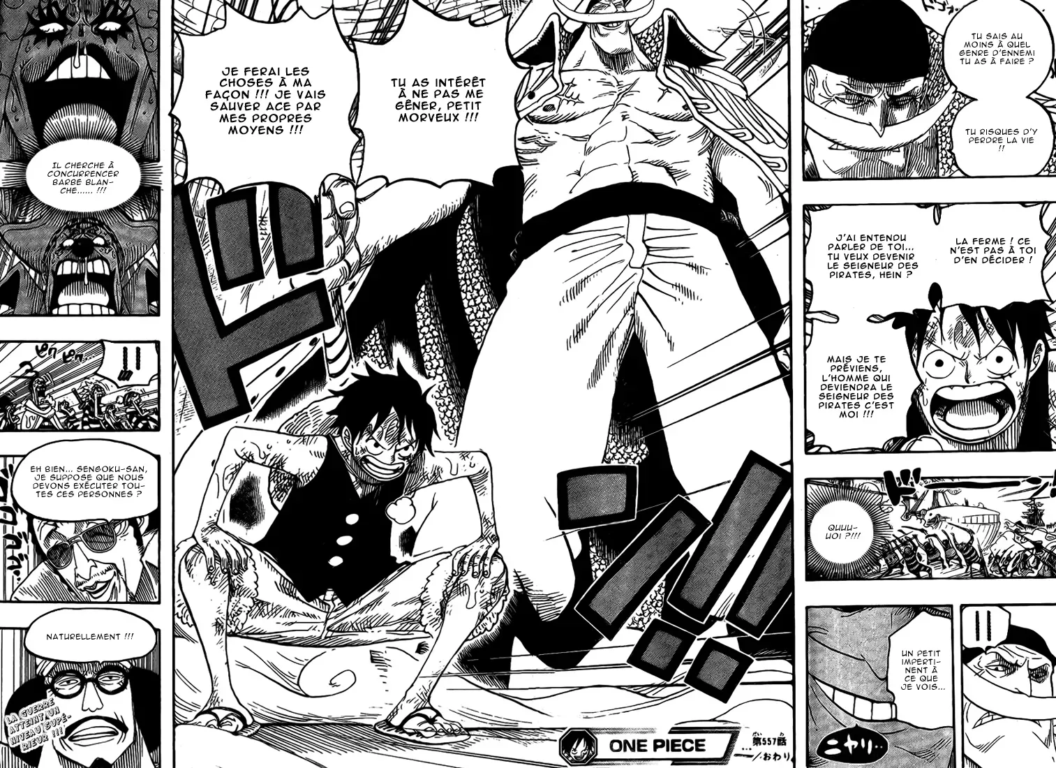  One Piece Français - One Piece 557 Luffy et Barbe Blanche - 14