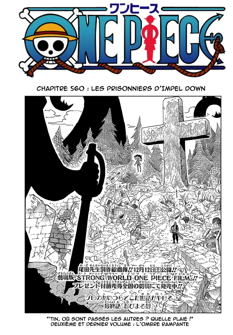  One Piece Français - One Piece 560 Les prisonniers d'Impel Down - 1