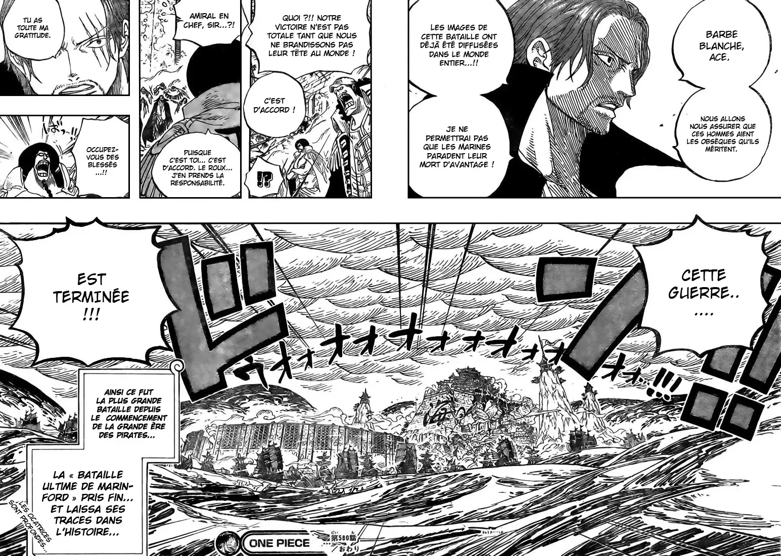  One Piece Français - One Piece 580 La fin de la guerre - 12