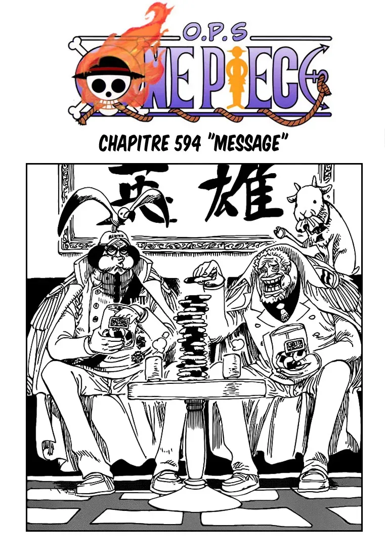  One Piece Français - One Piece 594 Message - 1