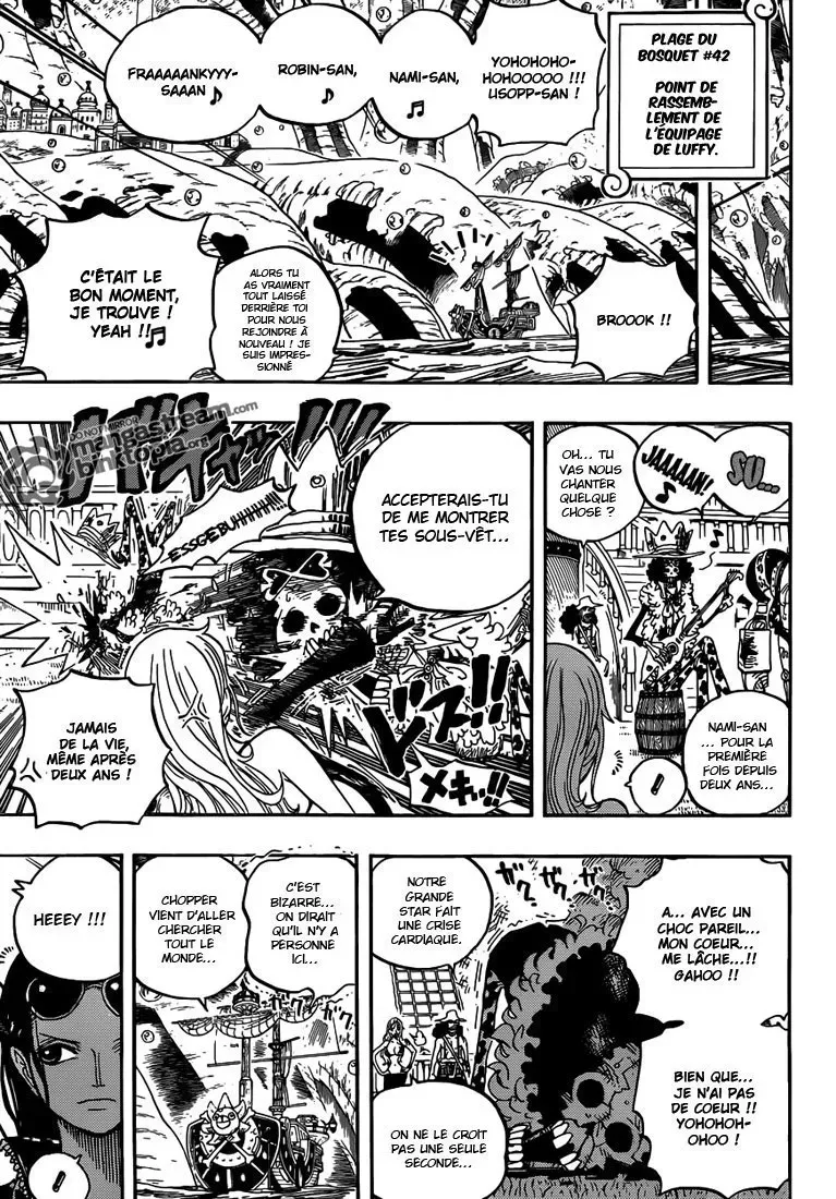  One Piece Français - One Piece 602 En route vers les profondeurs !! - 5