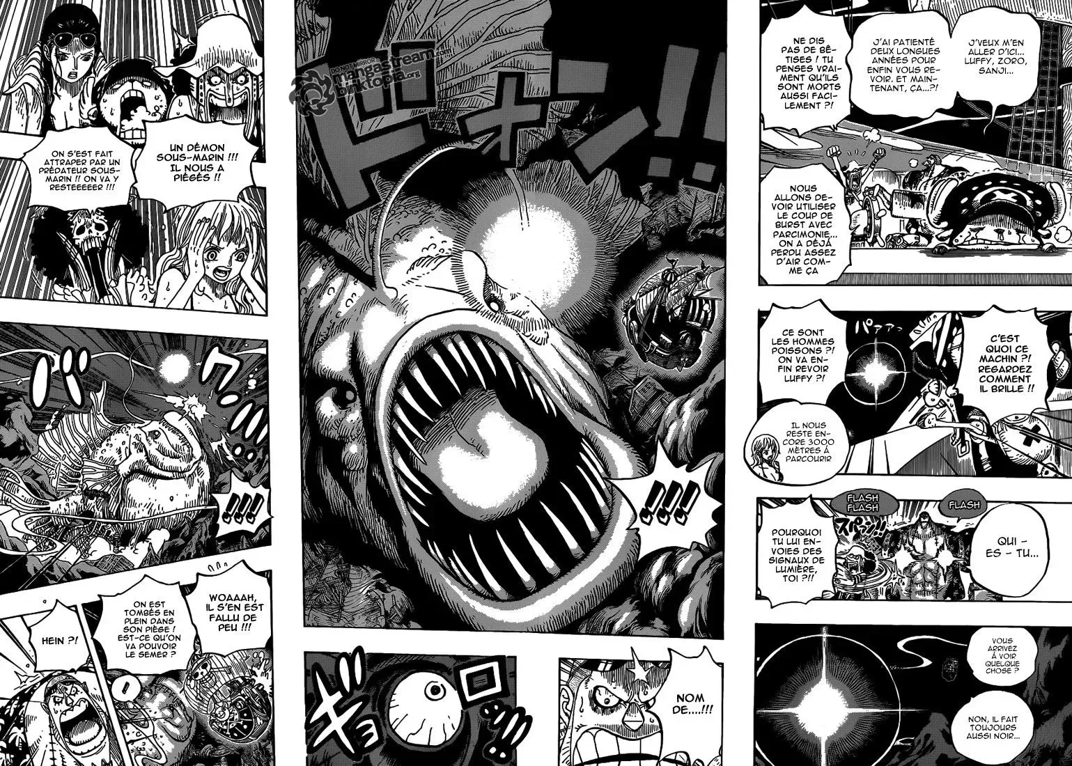  One Piece Français - One Piece 606 Aventure dans les profondeurs sous - 8