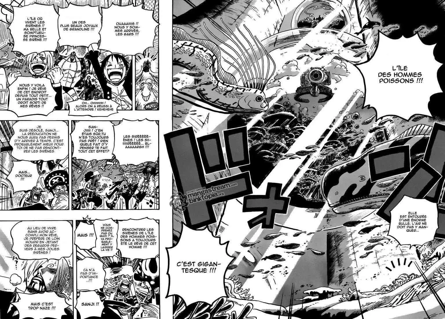  One Piece Français - One Piece 607 10 mille mètres sous les mers - 10