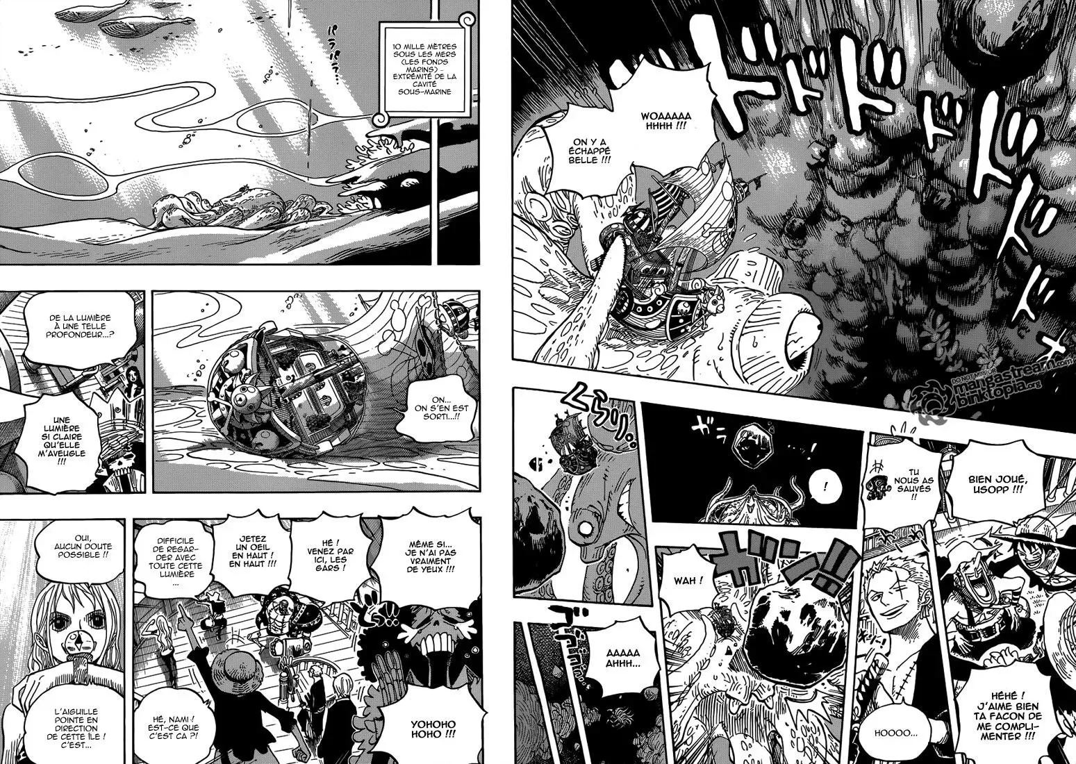  One Piece Français - One Piece 607 10 mille mètres sous les mers - 9