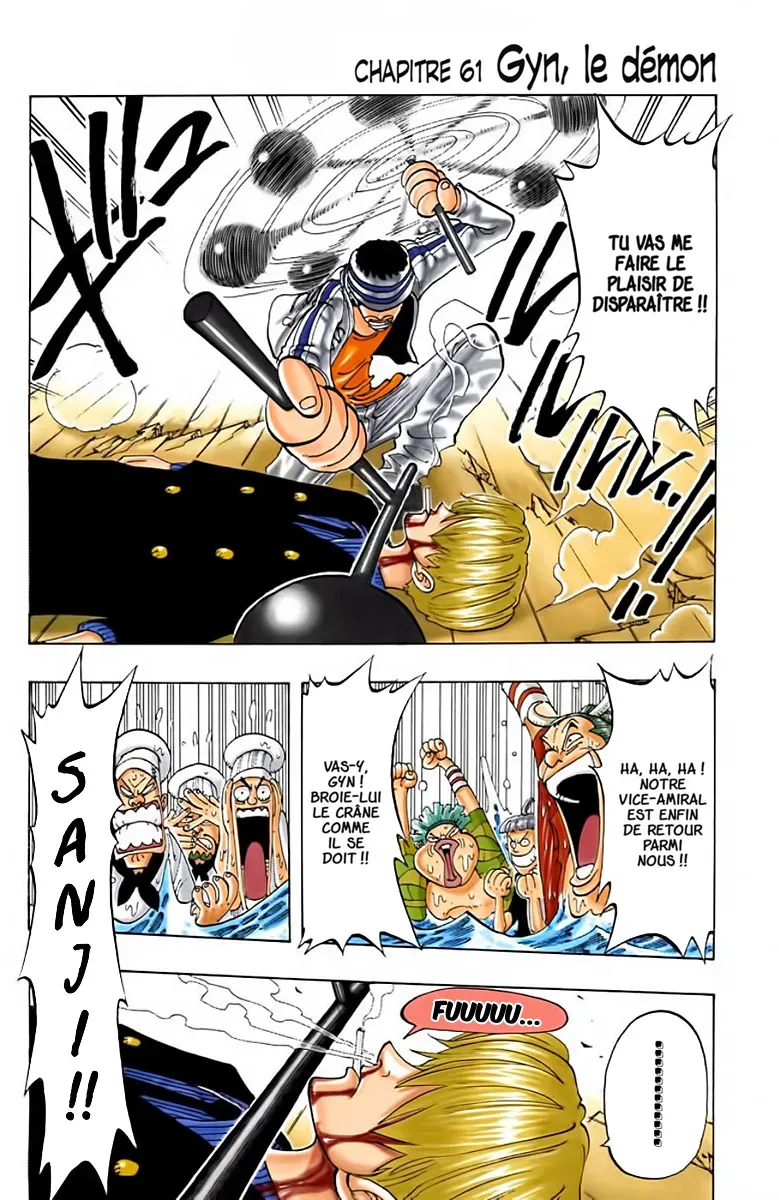  One Piece Français - One Piece 61 Gyn, le démon (en couleurs) - 2