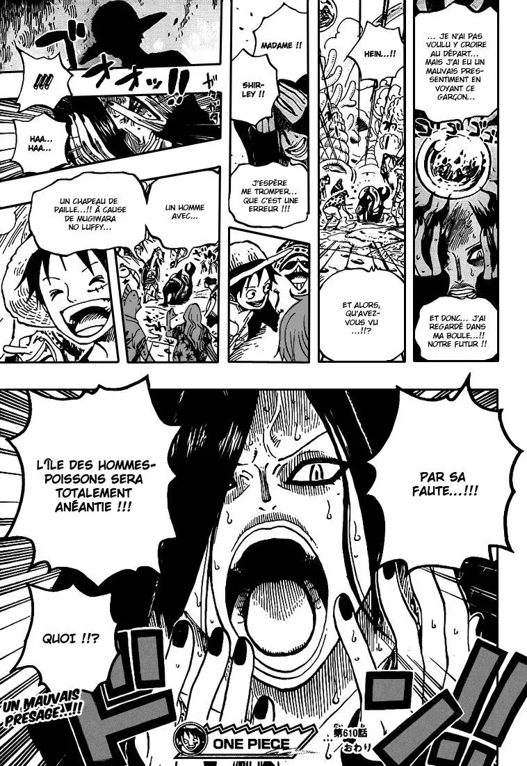  One Piece Français - One Piece 610 La diseuse de bonne aventure, Madame Shirley - 15