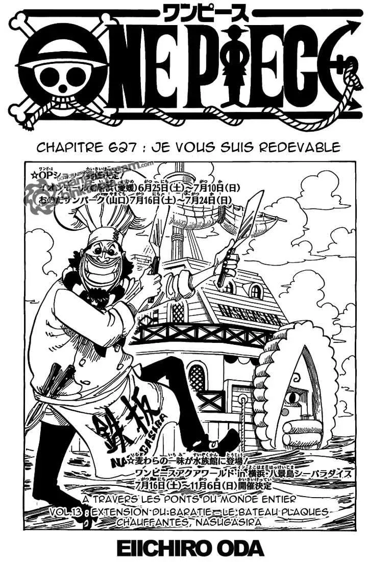  One Piece Français - One Piece 627 Endettés - 1