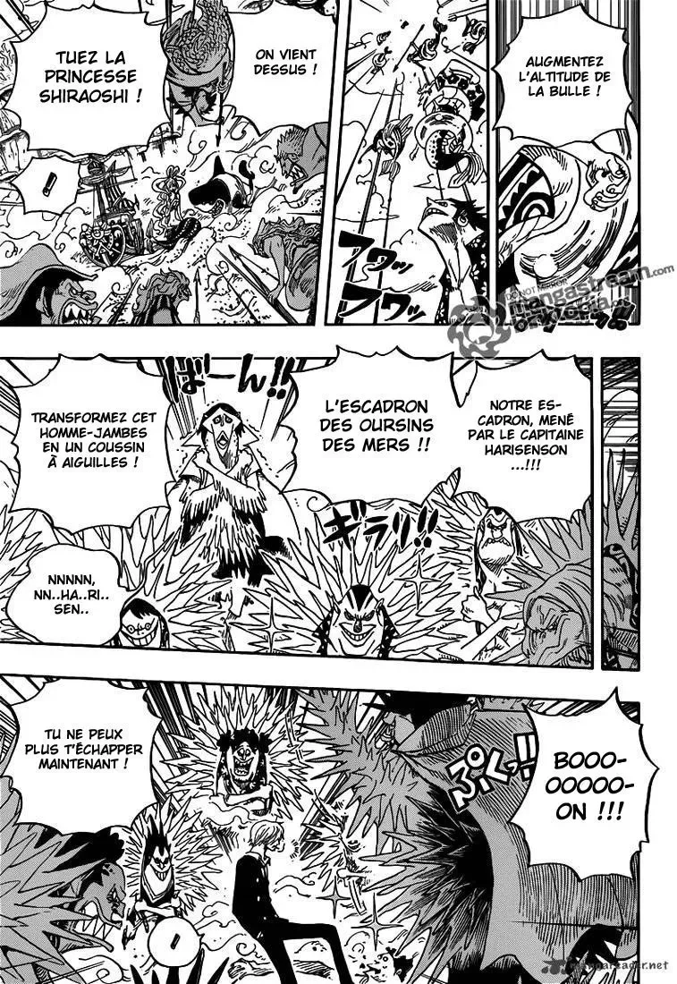  One Piece Français - One Piece 635 Tellement grostesque que je pourrais voler. - 8