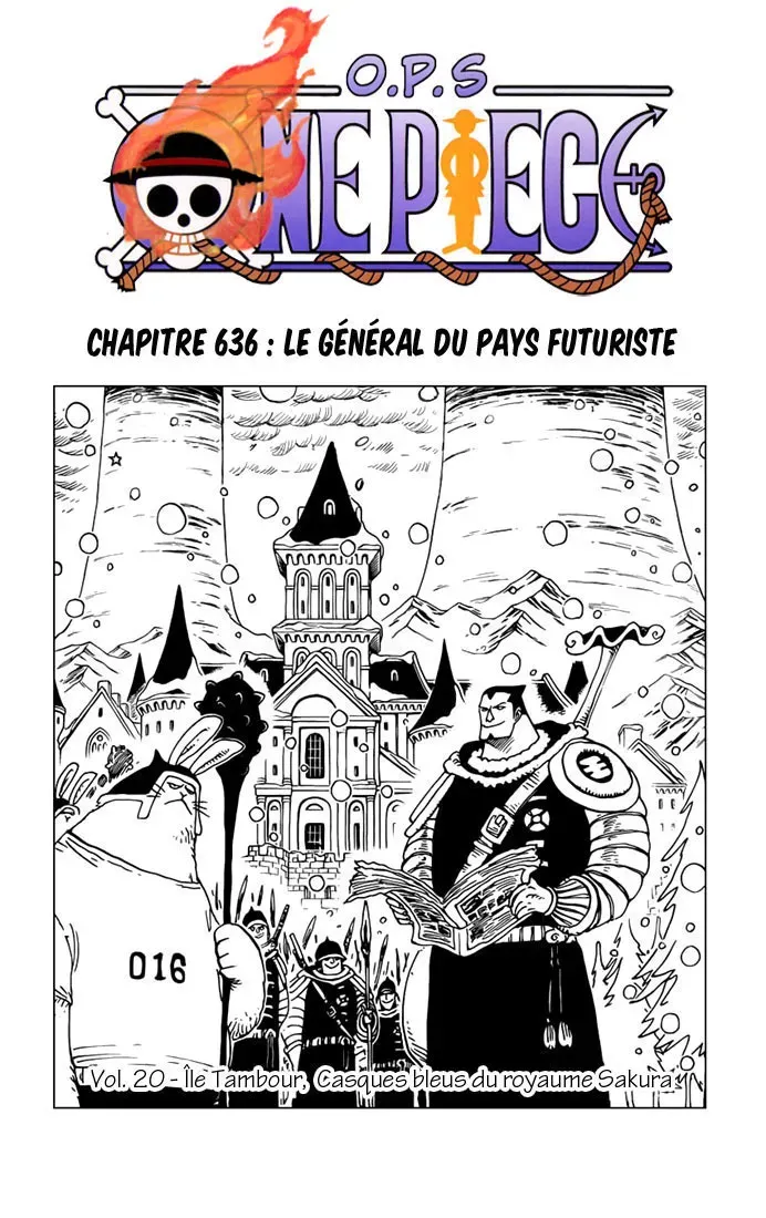  One Piece Français - One Piece 636 Le général du pays futuriste - 1