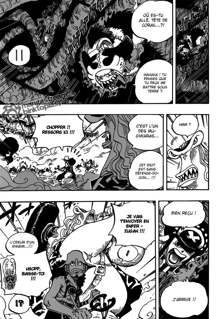  One Piece Français - One Piece 640 L'éveil de l'île des hommes - 9