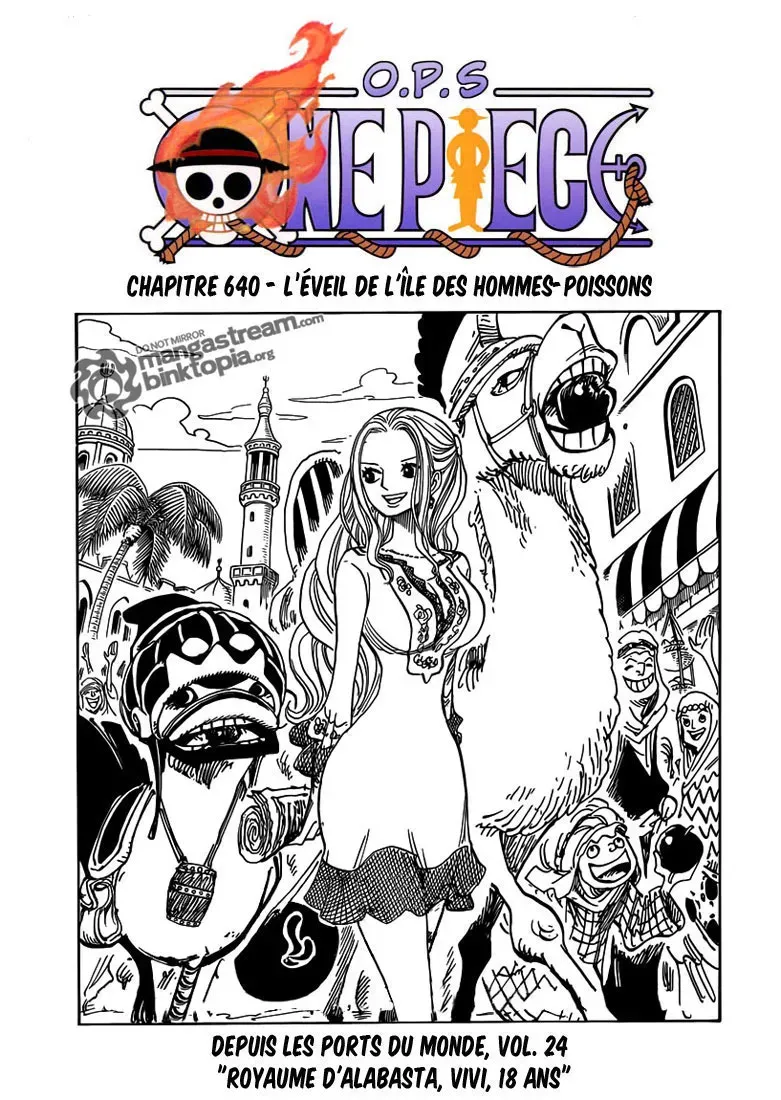  One Piece Français - One Piece 640 L'éveil de l'île des hommes - 1