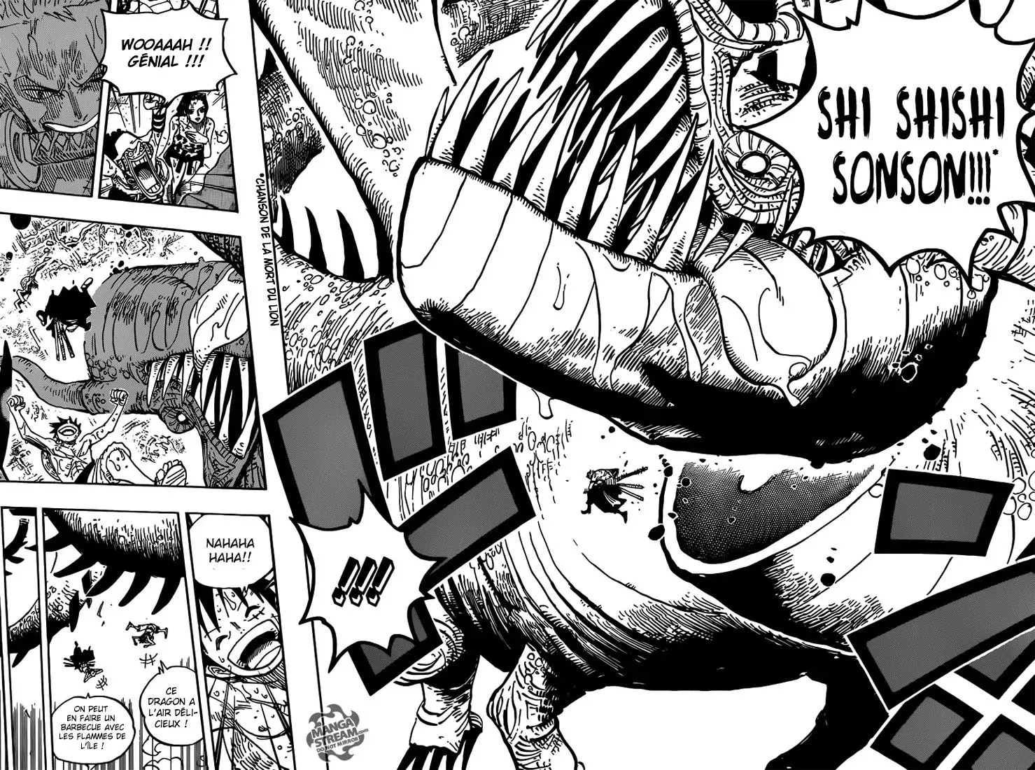  One Piece Français - One Piece 656 Aventure sur l'île brûlante - 14