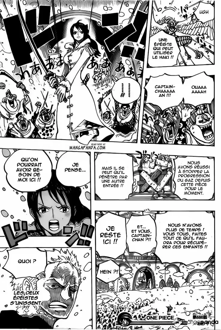  One Piece Français - One Piece 686 La femme des neiges de la salle aux Biscuits - 19