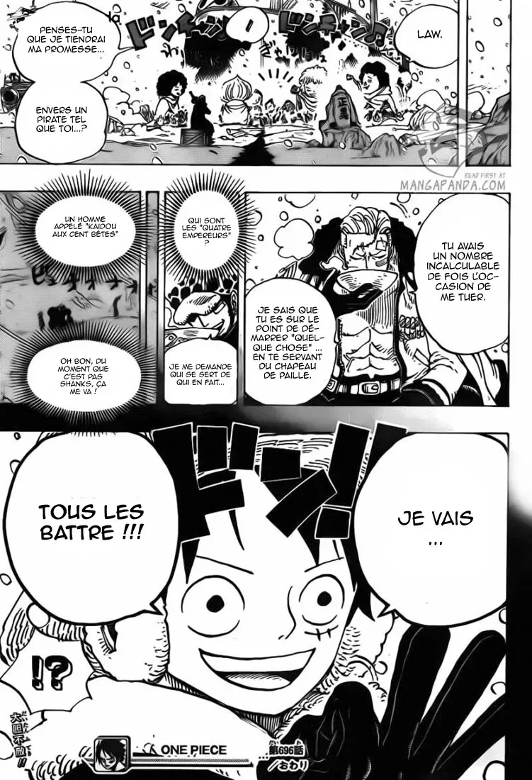  One Piece Français - One Piece 696 Intérêts communs - 18