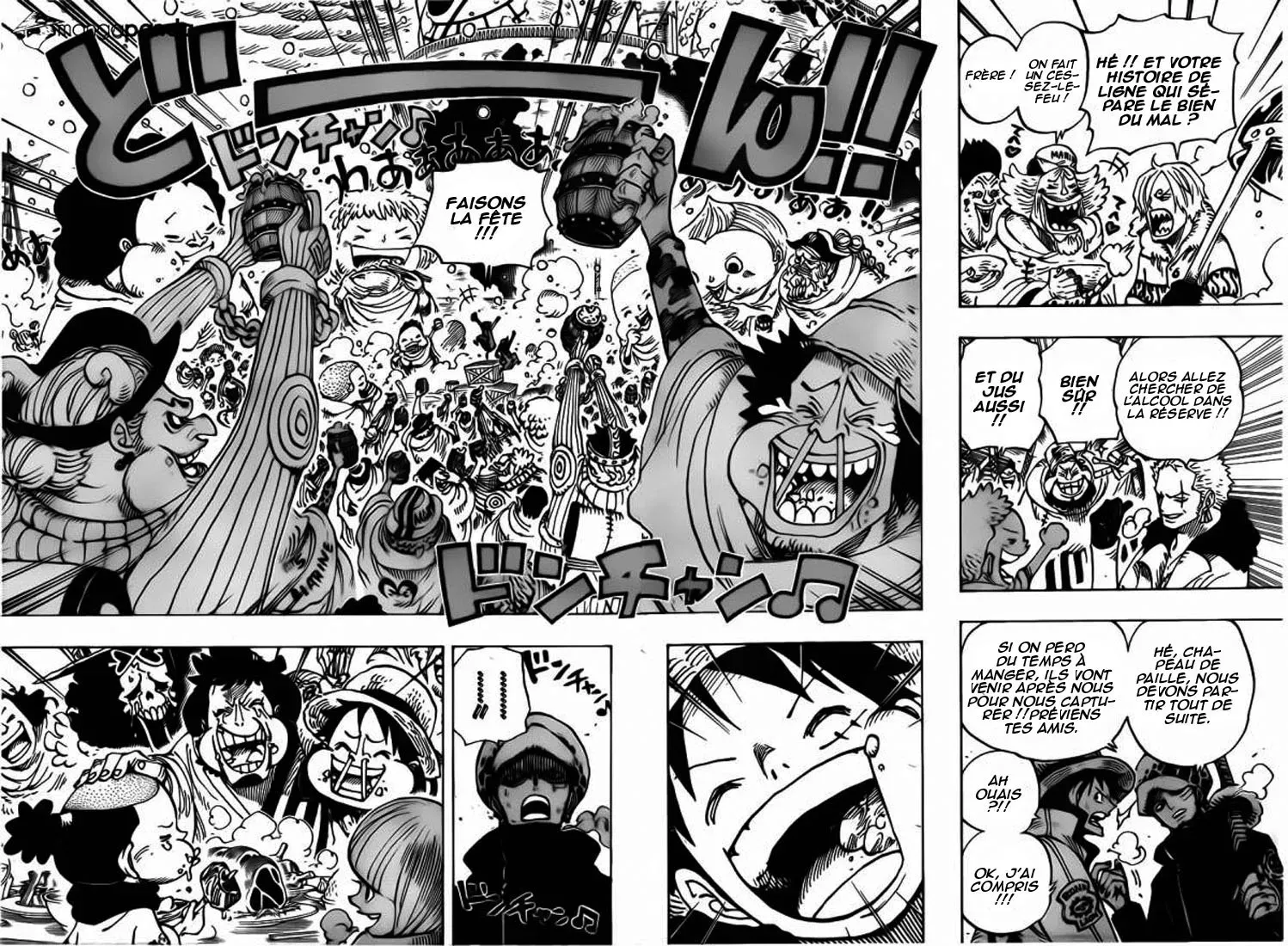  One Piece Français - One Piece 696 Intérêts communs - 16