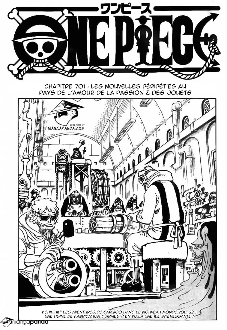  One Piece Français - One Piece 701 Les nouvelles péripéties au pays de la passion & des jouets - 1