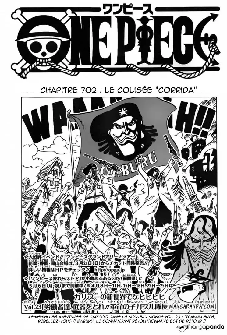  One Piece Français - One Piece 702 Le colisée 'Corrida' - 1