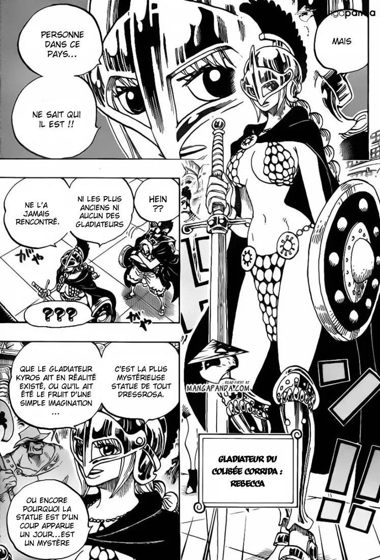  One Piece Français - One Piece 704 Lucy et la statue de Kyros - 15