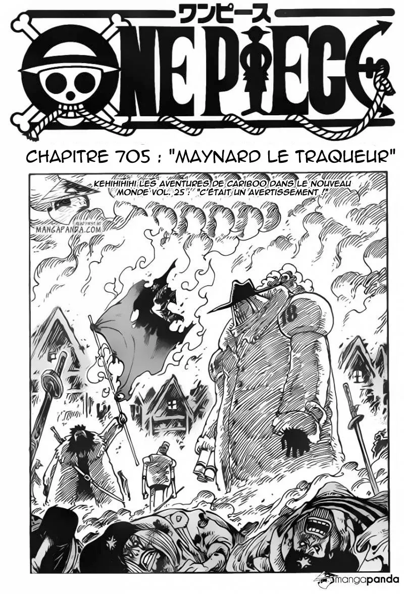  One Piece Français - One Piece 705 Maynard le traqueur - 1