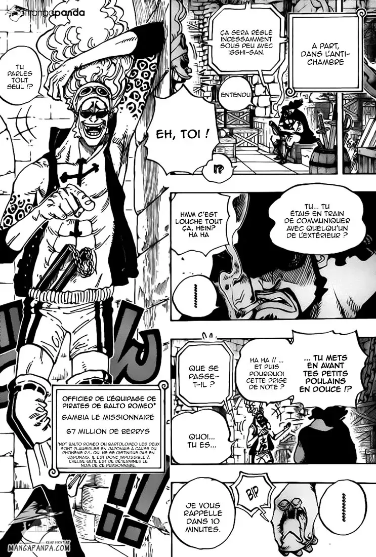  One Piece Français - One Piece 705 Maynard le traqueur - 4