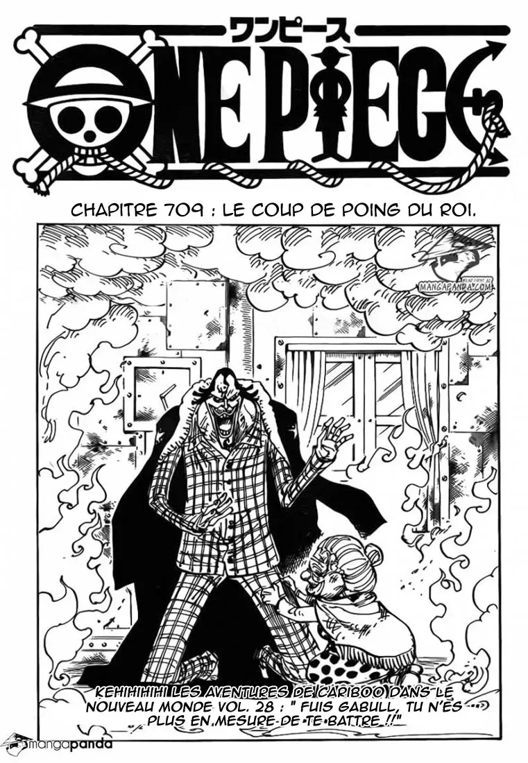  One Piece Français - One Piece 709 Le coup de poing du roi - 1